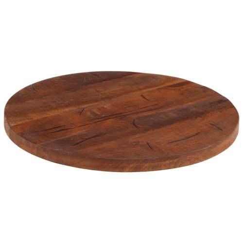 Stolna ploča Ø 50 x 3,8 cm okrugla od masivnog obnovljenog drva - Obnovljeno drvo (prirodno) 50 cm 1 38 mm Cijena
