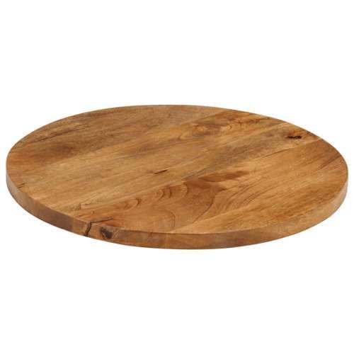Stolna ploča Ø 60 x 3,8 cm okrugla od masivnog drva manga - Drvo manga (završna obrada od hrastovine) 60 cm 1 38 mm Cijena