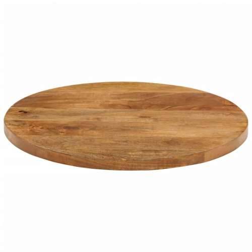 Stolna ploča Ø 60 x 3,8 cm okrugla od masivnog drva manga - Drvo manga (završna obrada od hrastovine) 60 cm 1 38 mm Cijena