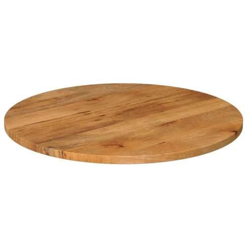 Stolna ploča Ø 90 x 2,5 cm okrugla od masivnog drva manga - Drvo manga (završna obrada od hrastovine) 90 cm 1 25 mm Cijena