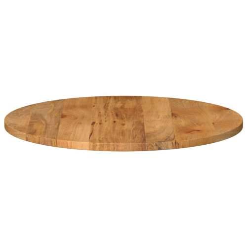 Stolna ploča Ø 90 x 2,5 cm okrugla od masivnog drva manga - Drvo manga (završna obrada od hrastovine) 90 cm 1 25 mm Cijena