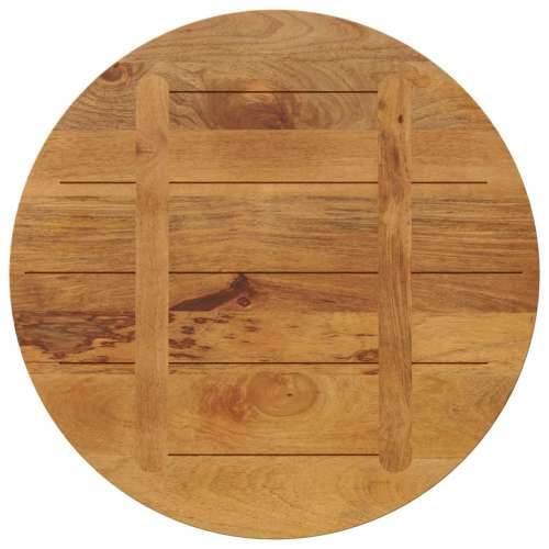 Stolna ploča Ø 90 x 2,5 cm okrugla od masivnog drva manga - Drvo manga (završna obrada od hrastovine) 90 cm 1 25 mm Cijena