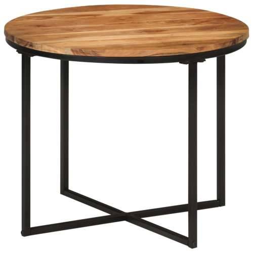 Stolić za kavu 55x55x45 cm od masivnog drva bagrema i željeza - 55 x 55 x 45 cm 1 Cijena