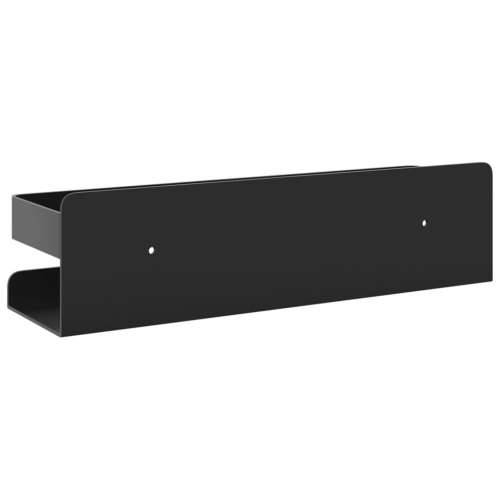 Polica za tuš mat crna 23x6,5x6 cm brušeni nehrđajući čelik 304 - 23 x 6.5 x 6 cm 1 Cijena
