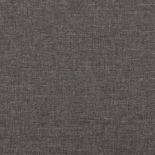 Krevet box spring s madracem LED tamnosivi 120 x 190 cm tkanina - Tamno siva 120 x 190 cm gumbi Cijena