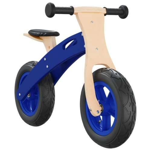 Dječji bicikl za ravnotežu sa zračnim gumama plavi Cijena
