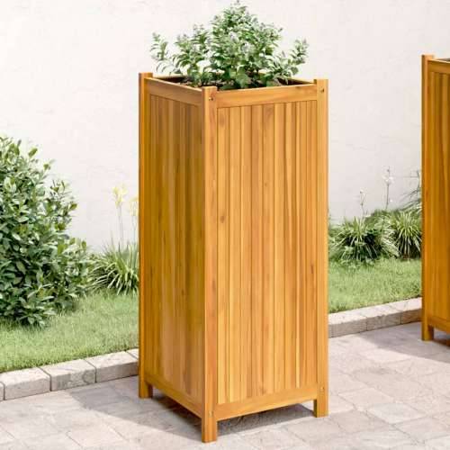 Vrtna sadilica s oblogom 42x42x100 cm od masivnog drva bagrema - 42 x 42 x 100 cm 1 Cijena