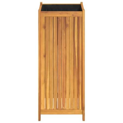 Vrtna sadilica s oblogom 42x42x100 cm od masivnog drva bagrema - 42 x 42 x 100 cm 1 Cijena