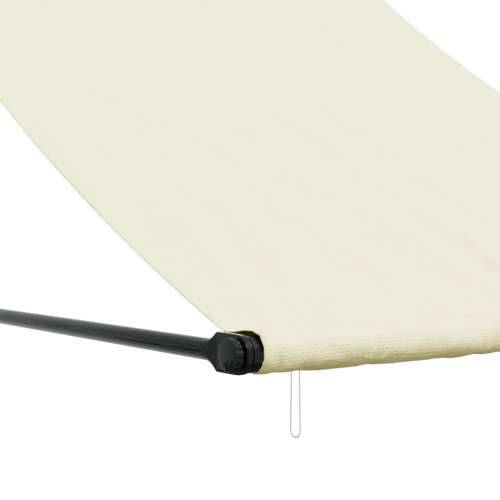 Tenda na uvlačenje krem 150 x 150 cm od tkanine i čelika - Krema 150 x 150 cm 1 Cijena