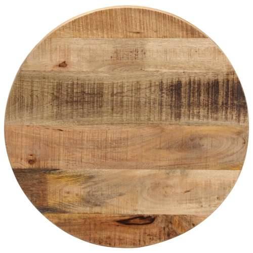 Stolna ploča Ø 60x1,5 cm okrugla od masivnog grubog drva manga - Grubo drvo manga (prirodno) 60 cm 1 15 mm Cijena