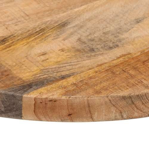 Stolna ploča Ø 60x1,5 cm okrugla od masivnog grubog drva manga - Grubo drvo manga (prirodno) 60 cm 1 15 mm Cijena