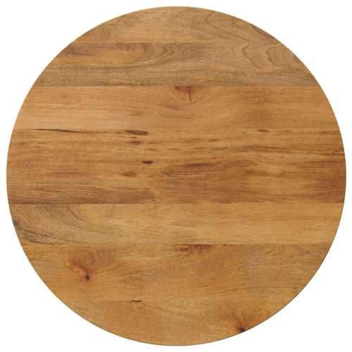 Stolna ploča Ø 80 x 2,5 cm okrugla od masivnog drva manga - Drvo manga (završna obrada od hrastovine) 80 cm 1 25 mm Cijena