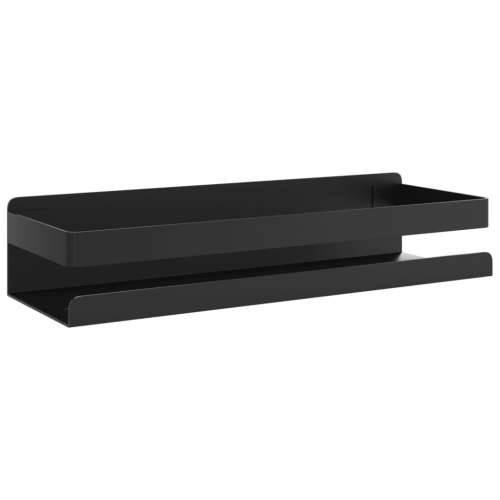 Polica za tuš mat crna 30x10x6 cm brušeni nehrđajući čelik 304 - 30 x 10 x 6 cm 1 Cijena