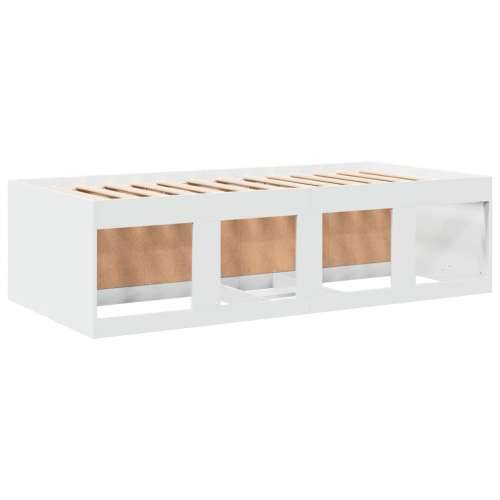 Dnevni krevet s ladicama bez madraca bijeli 75x190 cm - Bijela 75 x 190 cm Cijena