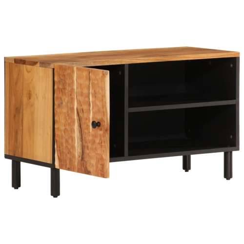 TV ormarić 80x33x46 cm od masivnog bagremovog drva - Prirodna 1 Masivno bagremovo drvo Cijena