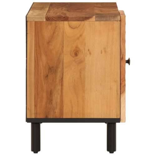 TV ormarić 80x33x46 cm od masivnog bagremovog drva - Prirodna 1 Masivno bagremovo drvo Cijena