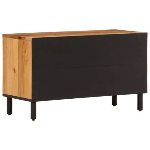 TV ormarić 80x33x46 cm od masivnog bagremovog drva - Prirodna 1 Masivno bagremovo drvo Cijena
