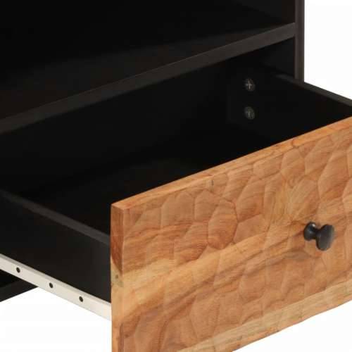 TV ormarić 80x33x46 cm od masivnog bagremovog drva - Prirodna 1 Masivno bagremovo drvo Cijena