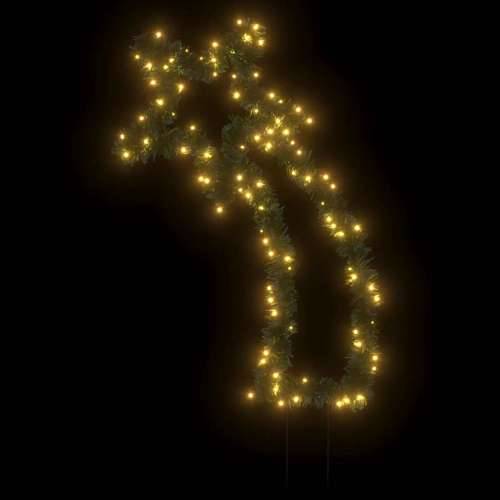 Ukrasno božićno svjetlo sa šiljcima oblik meteora 115 LED 89 cm - 89 cm 1 with tinsel Cijena