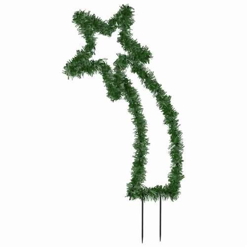 Ukrasno božićno svjetlo sa šiljcima oblik meteora 115 LED 89 cm - 89 cm 1 with tinsel Cijena