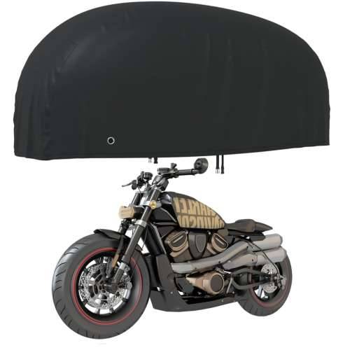 Navlaka za motocikl crna 230x95x125 cm 210D Oxford Cijena