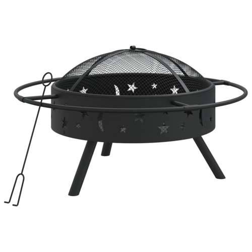 Posuda za vatru sa žaračem 70 cm XXL čelična Cijena