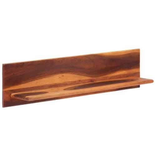 Zidne police 2 kom 112 x 20 x 26 cm od masivnog bagremovog drva - 112 x 20 x 26 cm 2 1 Cijena