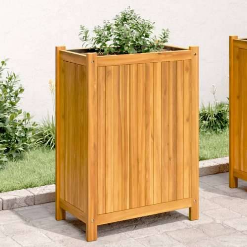 Vrtna sadilica s oblogom 31x31x75 cm od masivnog drva bagrema - 31 x 31 x 75 cm 1 Cijena