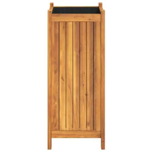 Vrtna sadilica s oblogom 31x31x75 cm od masivnog drva bagrema - 31 x 31 x 75 cm 1 Cijena