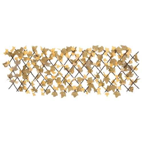 Proširiva rešetka od umjetnog lišća javora narančasta 180x60 cm - 180 x 60 cm 1 Cijena