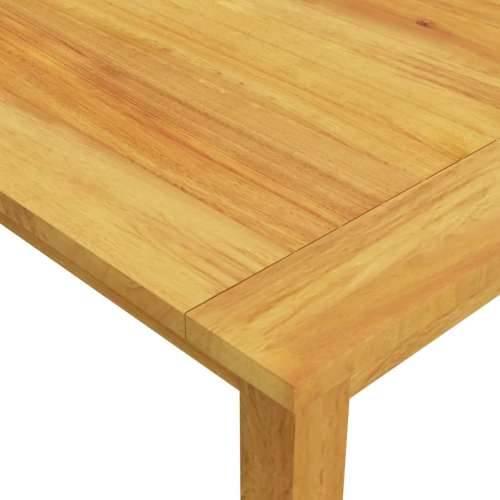 Vrtna garnitura - 5-dijelni vrtni blagovaonski set s jastucima smeđe - Smeđa Dužina stola 150 cm 4 Cijena