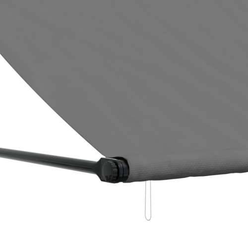 Tenda na uvlačenje antracit 200 x 150 cm od tkanine i čelika - Antracit 200 x 150 cm 1 Cijena