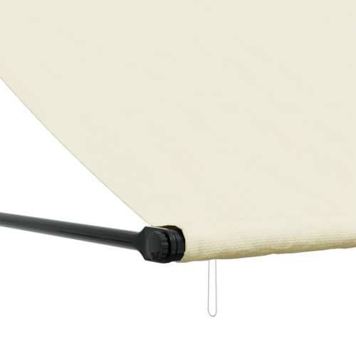 Tenda na uvlačenje krem 200 x 150 cm od tkanine i čelika - Krema 200 x 150 cm 1 Cijena