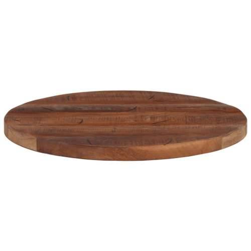 Stolna ploča Ø 60 x 3,8 cm okrugla od masivnog obnovljenog drva - Obnovljeno drvo (prirodno) 60 cm 1 38 mm Cijena