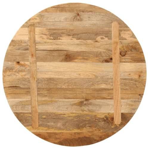 Stolna ploča Ø 80 x 2,5 cm okrugla od masivnog drva manga - Drvo manga (prirodno) 80 cm 1 25 mm Cijena