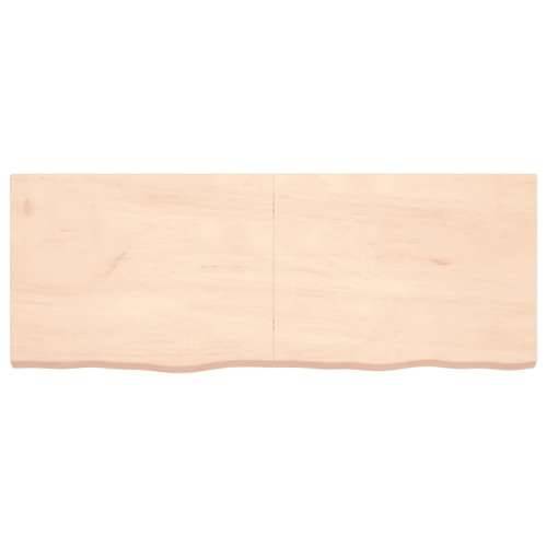 Kupaonska radna ploča 160x60x(2-6) cm netretirano masivno drvo - Prirodna 160 x 60 x 6 cm Cijena