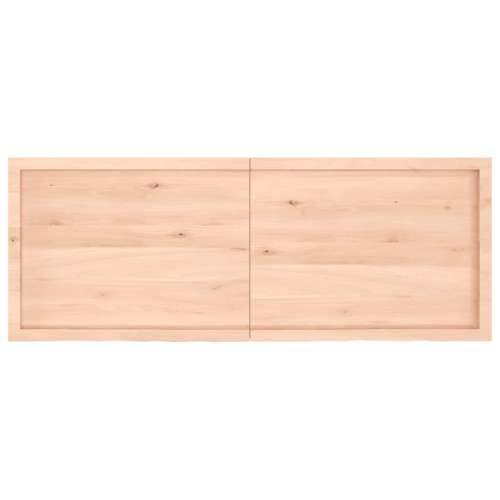 Kupaonska radna ploča 160x60x(2-6) cm netretirano masivno drvo - Prirodna 160 x 60 x 6 cm Cijena