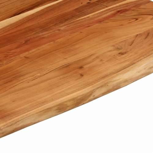 Stolna ploča 90x80x2,5 cm pravokutna bagremovo drvo živi rub - Prirodna 90 x 80 x 2.5 cm 1 Masivno bagremovo drvo Cijena