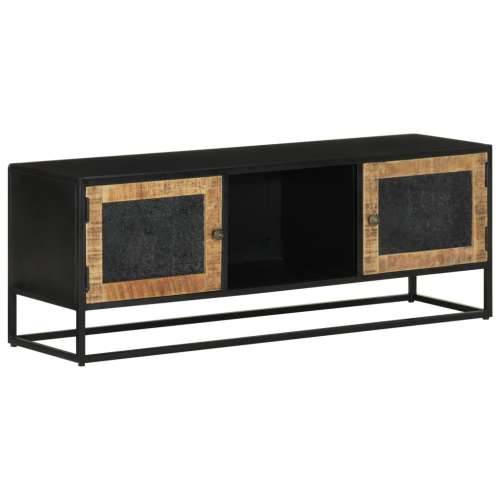 TV ormarić 110 x 30 x 40 cm od masivnog drva manga i željeza - 1 110 cm Cijena