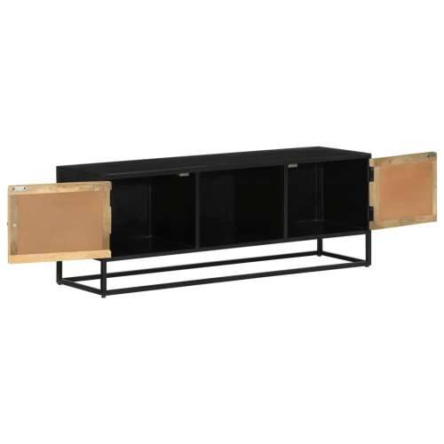 TV ormarić 110 x 30 x 40 cm od masivnog drva manga i željeza - 1 110 cm Cijena