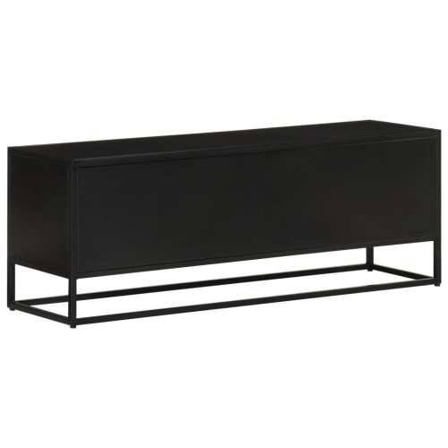 TV ormarić 110 x 30 x 40 cm od masivnog drva manga i željeza - 1 110 cm Cijena