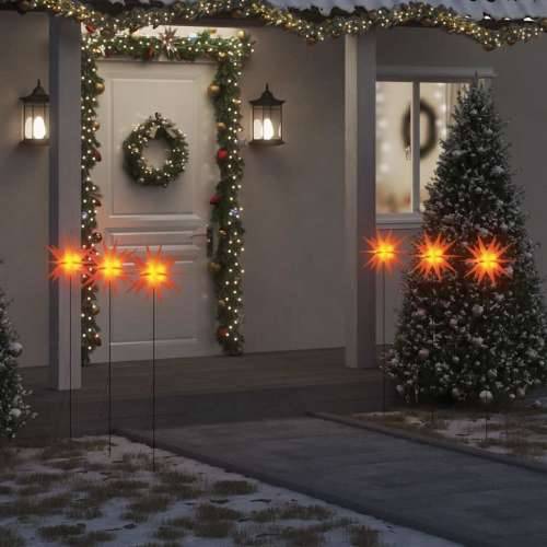 Božićna svjetla sa šiljcima 3 kom LED sklopiva crvena 35 cm - Crvena 1 Cijena