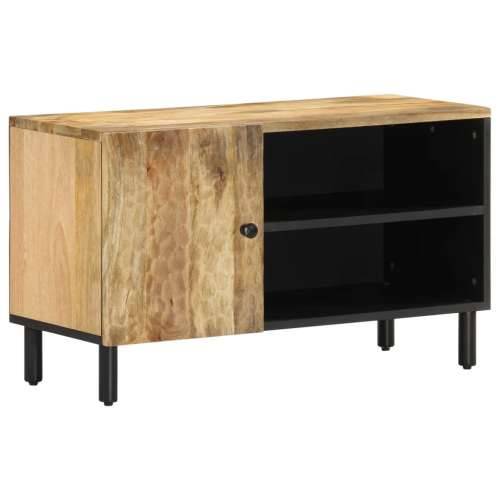 TV ormarić 80 x 31 x 46 cm od masivnog drva manga - Prirodna 1 masivno drvo manga Cijena