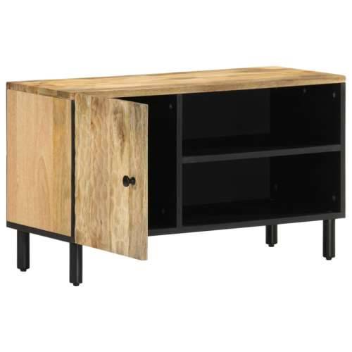 TV ormarić 80 x 31 x 46 cm od masivnog drva manga - Prirodna 1 masivno drvo manga Cijena