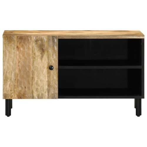 TV ormarić 80 x 31 x 46 cm od masivnog drva manga - Prirodna 1 masivno drvo manga Cijena