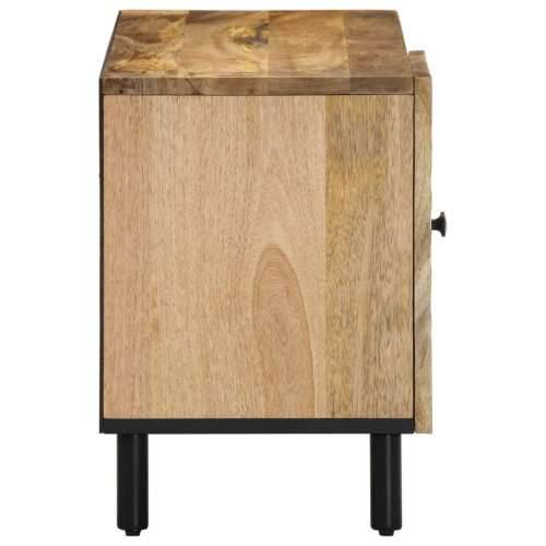 TV ormarić 80 x 31 x 46 cm od masivnog drva manga - Prirodna 1 masivno drvo manga Cijena