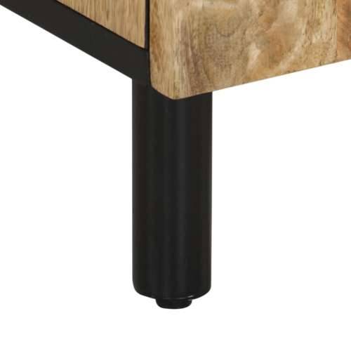 TV ormarić 80 x 31 x 46 cm od masivnog drva manga - Prirodna 1 masivno drvo manga Cijena
