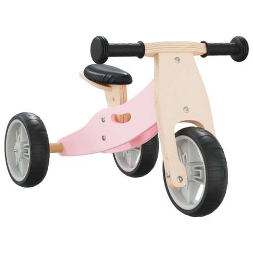 Dječji bicikl za ravnotežu 2-u-1 ružičasti Cijena