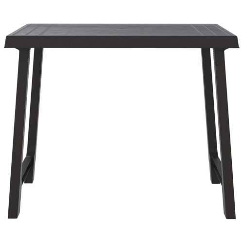 Stol za kampiranje antracit 79 x 56 x 64 cm PP izgled drva - Antracit 1 Cijena