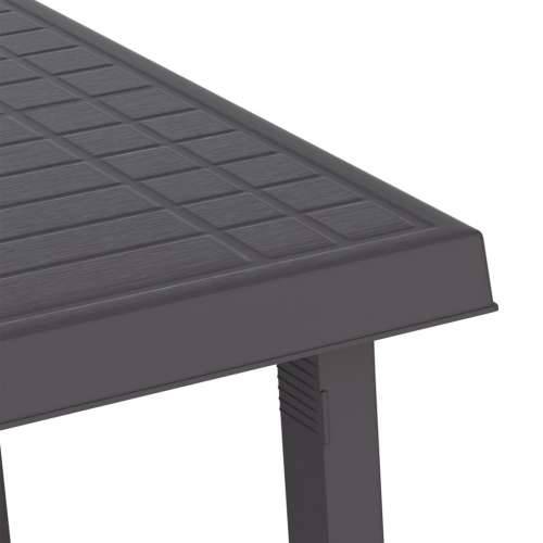 Stol za kampiranje antracit 79 x 56 x 64 cm PP izgled drva - Antracit 1 Cijena